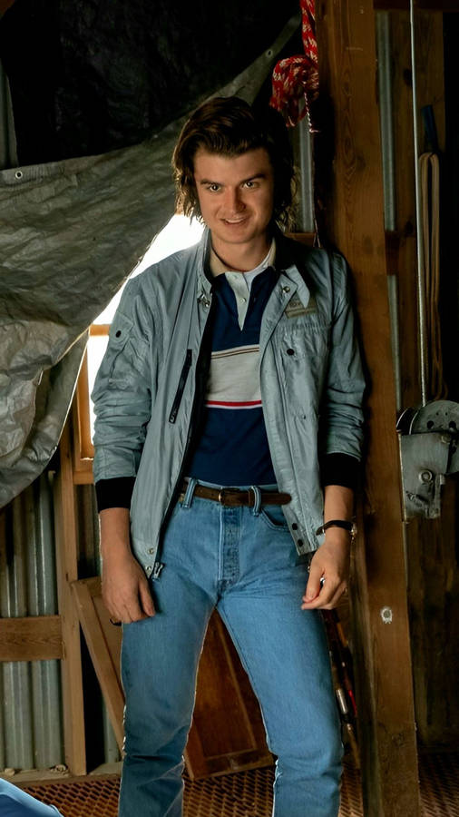 Charming Stranger Things Steve Harrington Wallpaper