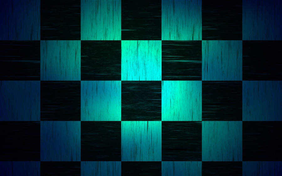 Checkered Flag With Blue Highlights Wallpaper