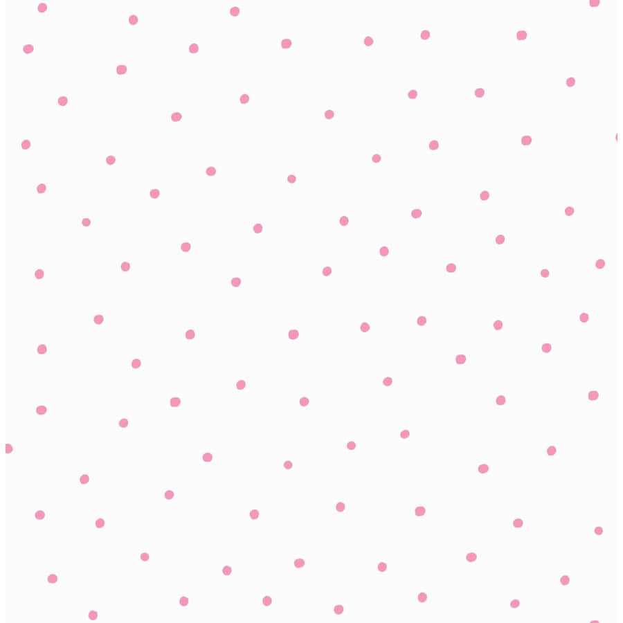 Cheerful Ambiance With Pink Polka Dot Wallpapers Wallpaper