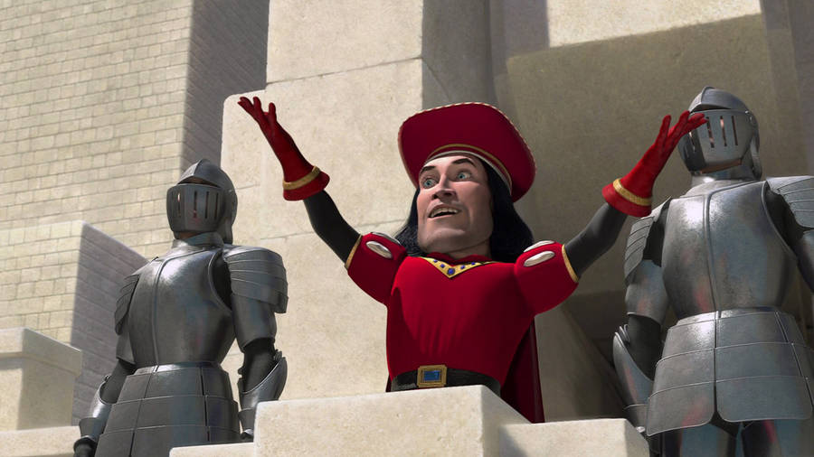 Cheerful Lord Farquaad Wallpaper