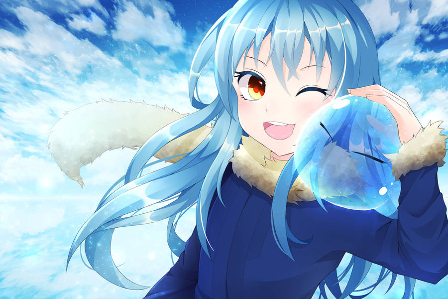 Cheerful Rimuru Tempest Wallpaper