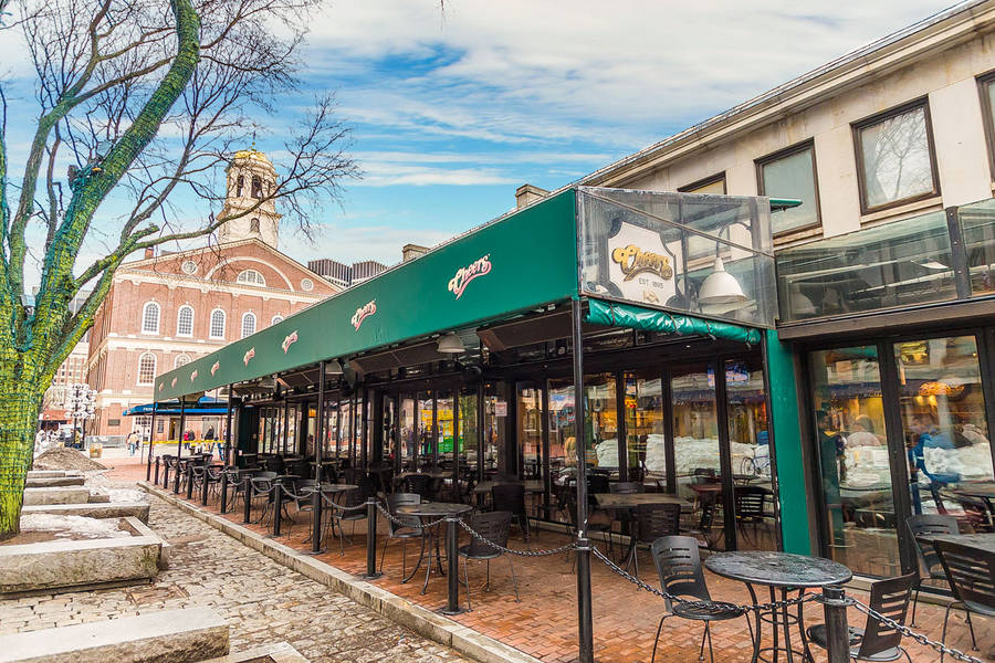 Cheers At Faneuil Hall Wallpaper