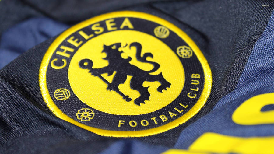 Chelsea Fc Logo Patch Wallpaper