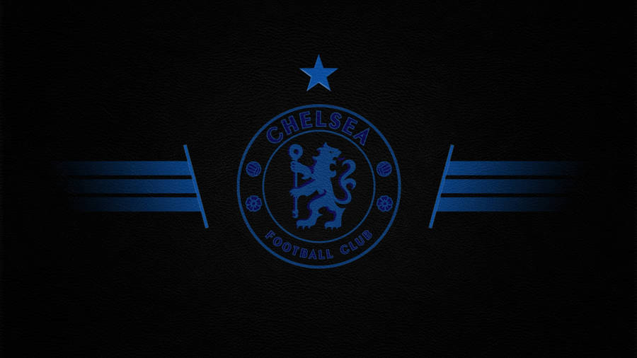 Chelsea Logo In Blue Wallpaper