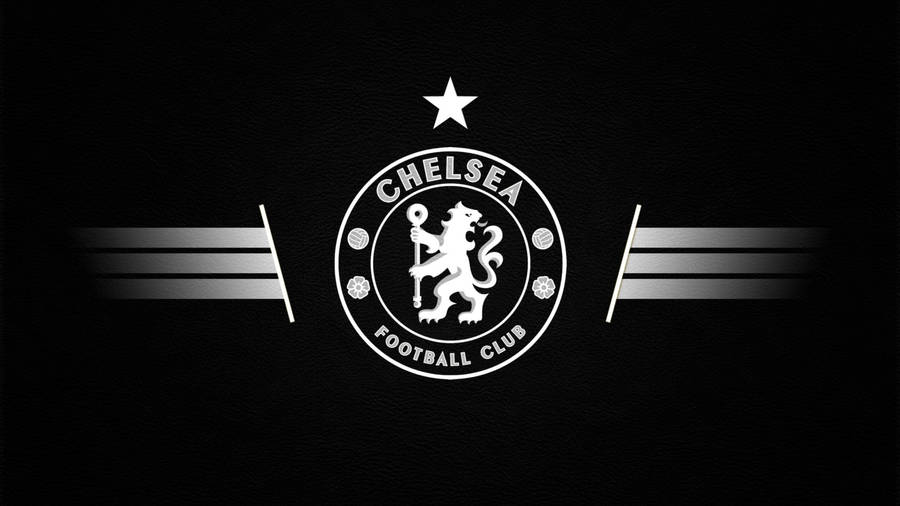 Chelsea Logo On Black Wallpaper