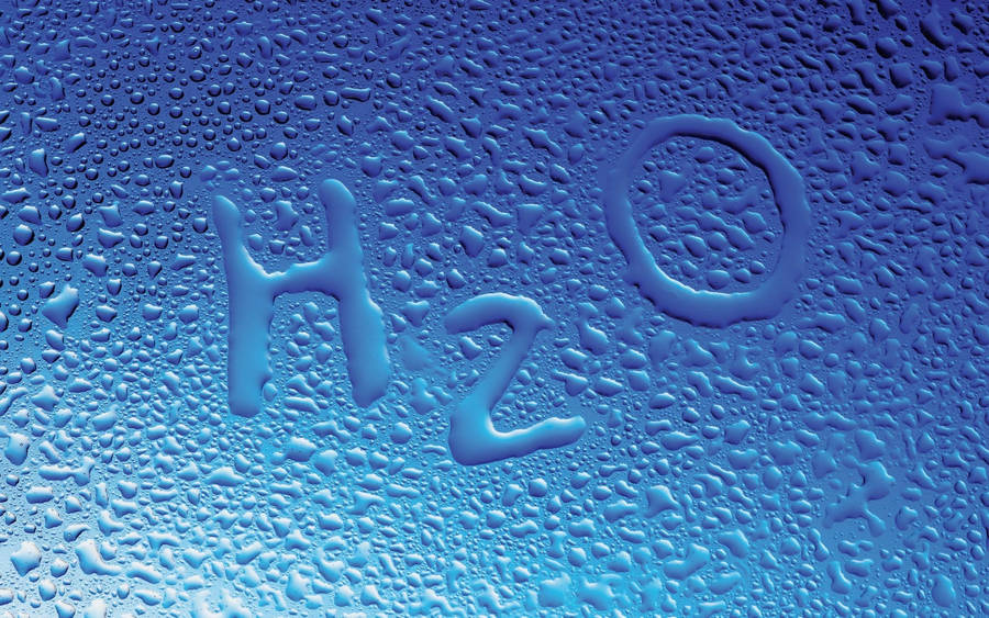 Chemistry H2o Condensation On Glass Wallpaper