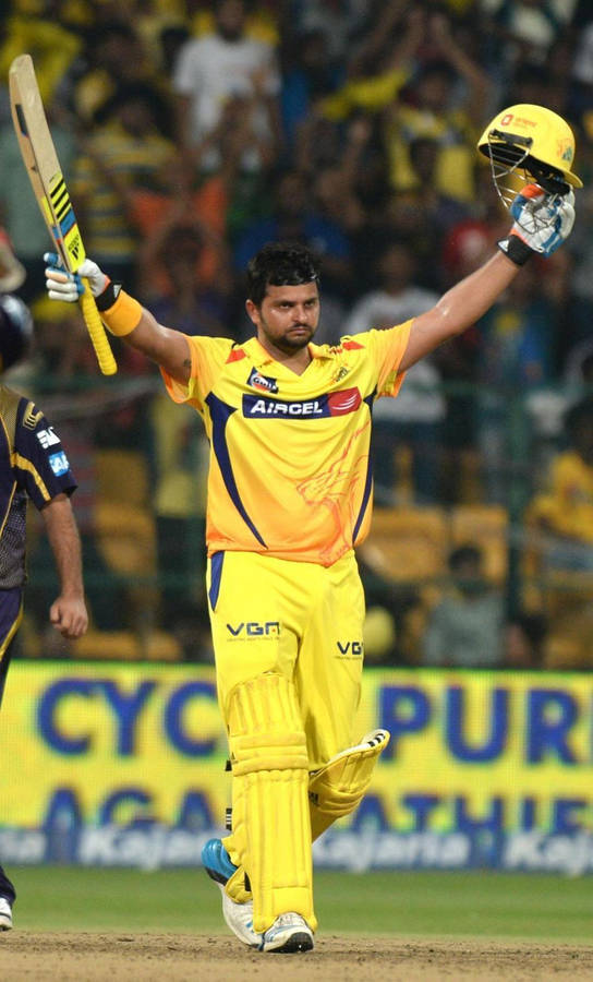 Chennai Super Kings Suresh Raina Wallpaper