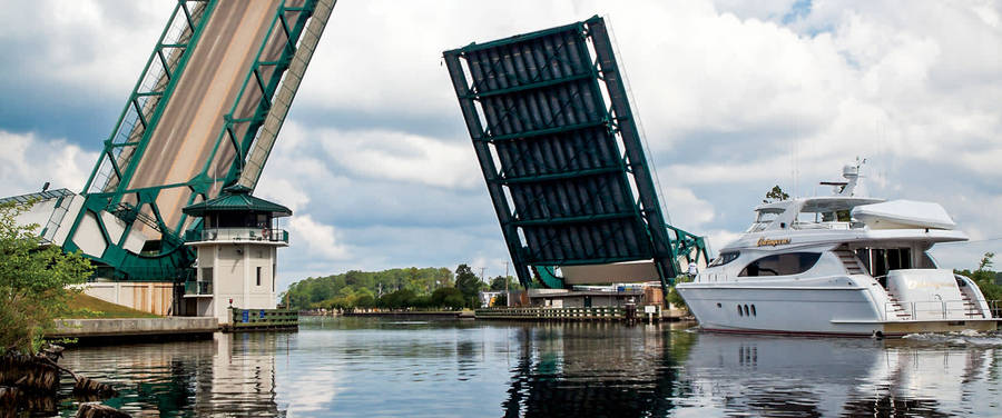 Chesapeake's The Great Bridge Opening Up Wallpaper