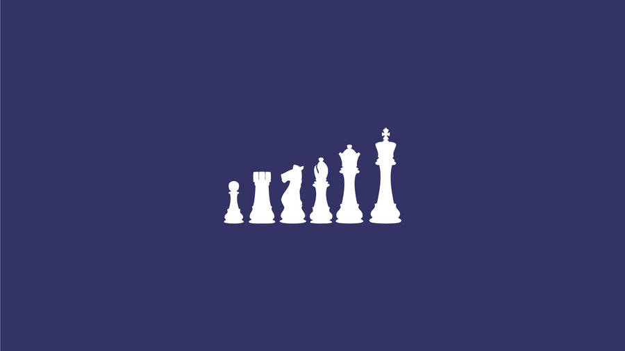 Chess Game Minimalist Laptop Art Wallpaper