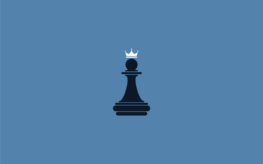 Chess Pawn Queen Crown Wallpaper