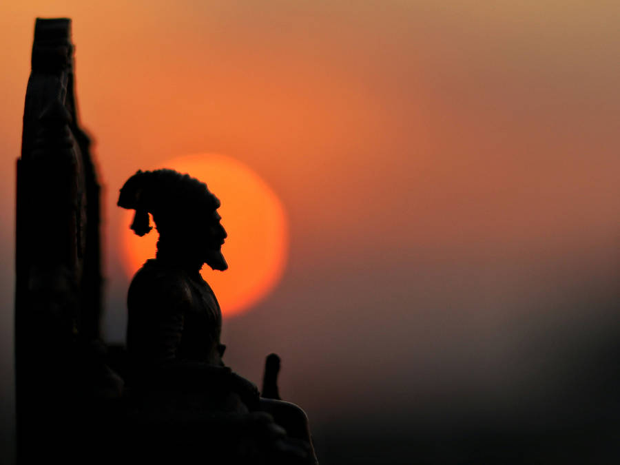 Chhatrapati Shivaji Maharaj Silhouette Wallpaper