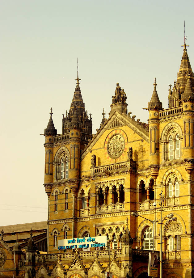 Chhatrapati Shivaji Maharaj Terminus Mumbai Wallpaper