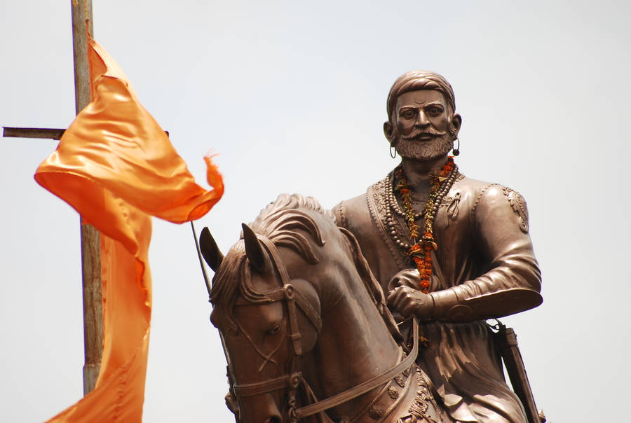 Chhatrapati Shivaji Maharaj With Horse Wallpaper