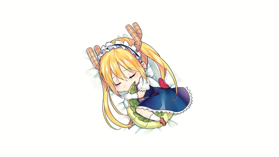 Chibi Anime Dragon Tohru Wallpaper