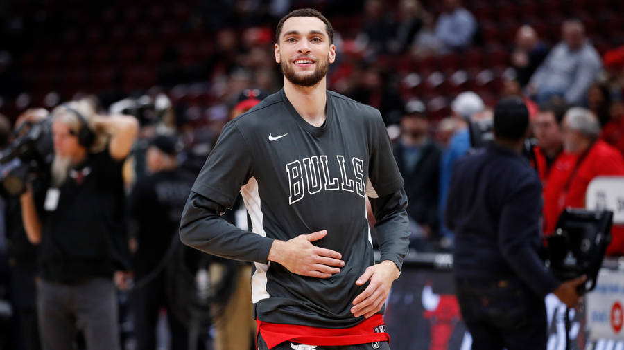 Chicago Bulls Star Zach Lavine Wallpaper