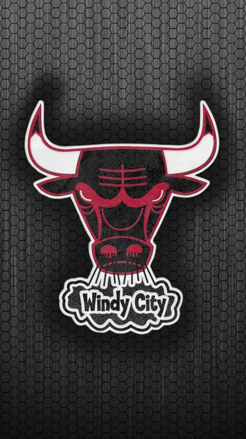 Chicago Bulls Windy City Patch Logo Wallpaper