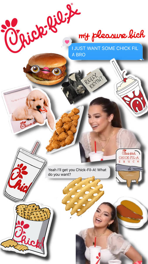 Chick Fil A Addison Rae Wallpaper