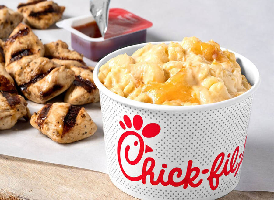 Chick Fil A Cheesy Macaroni Wallpaper