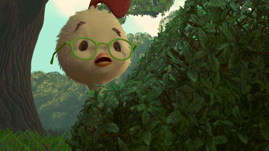 Chicken Little At Bush Wallpaper