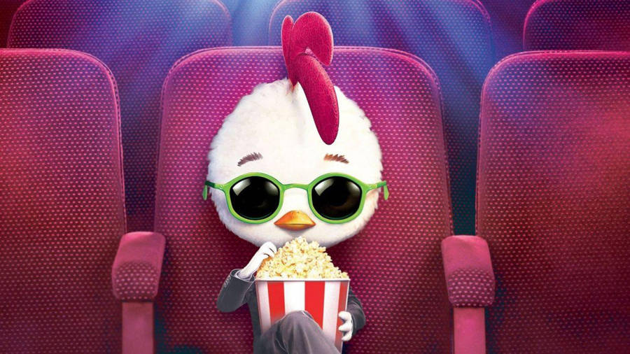 Chicken Little At Cinema Wallpaper