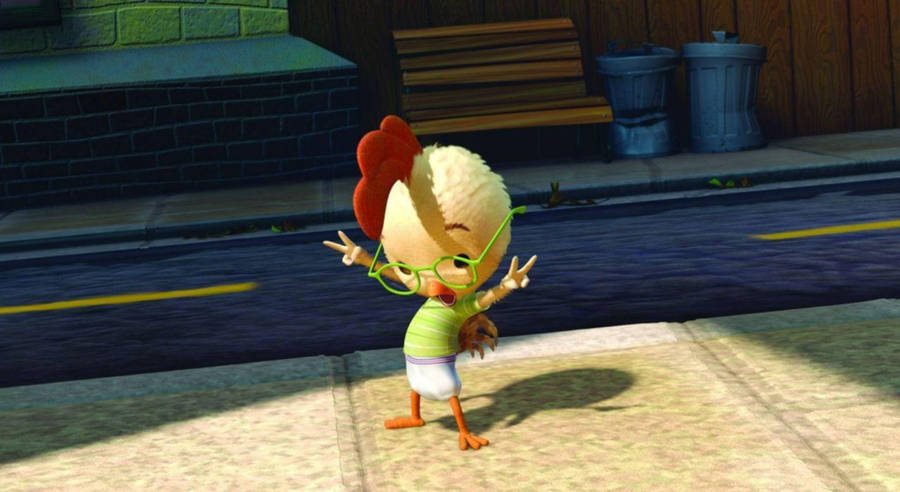 Chicken Little Cool Pose Wallpaper