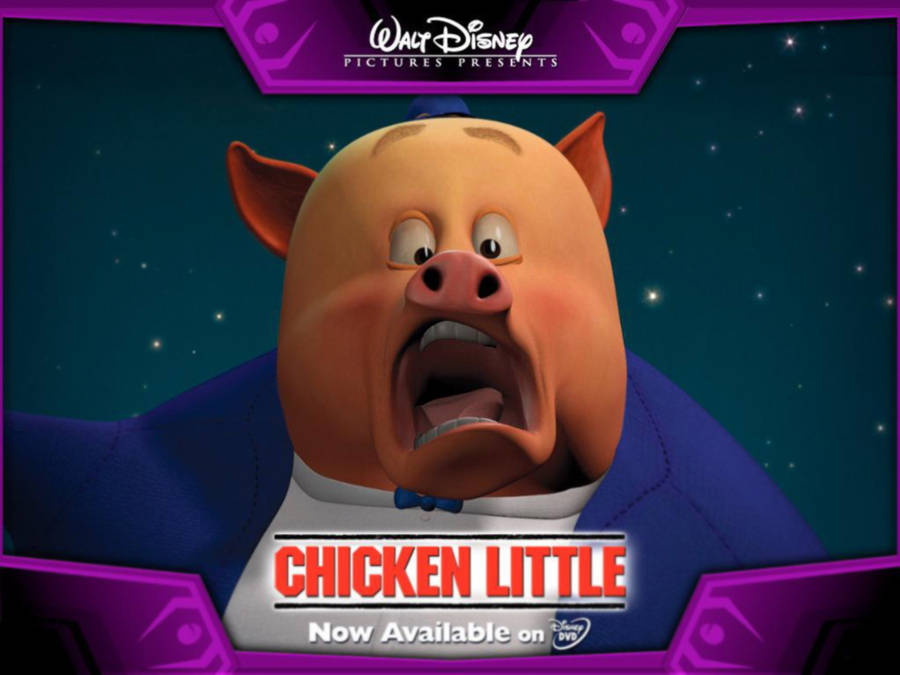 Chicken Little Scared Runt Wallpaper