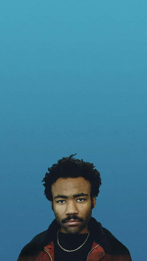 Childish Gambino Blue Backdrop Wallpaper