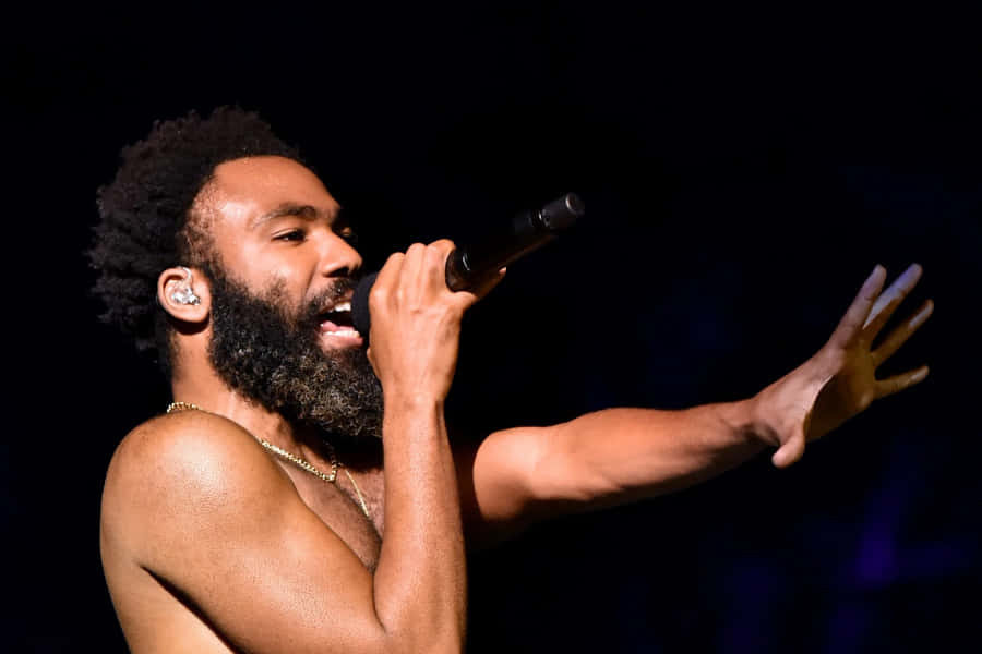 Childish Gambino Performing Live Wallpaper