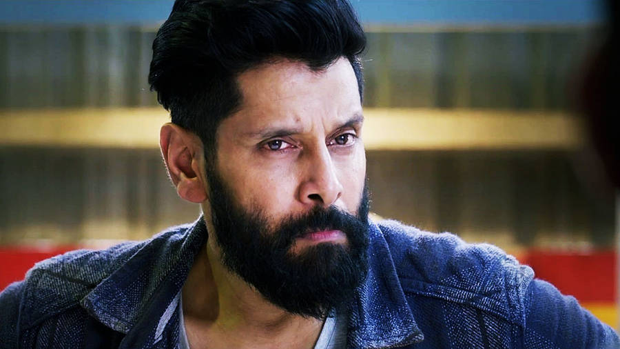 Chiyaan Vikram Beard Wallpaper