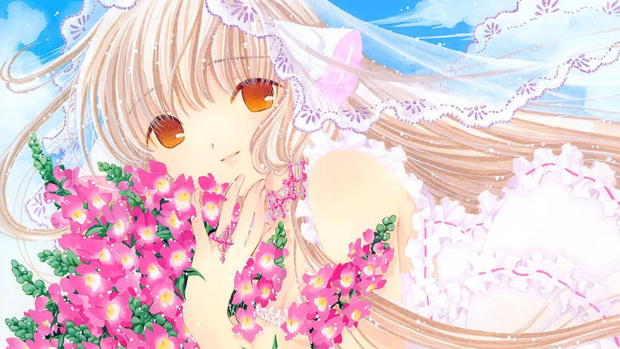 Chobits Charming Chi Wallpaper