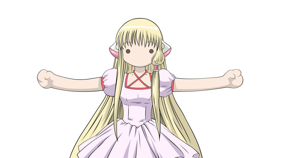 Chobits Funny Chibi Chi Wallpaper