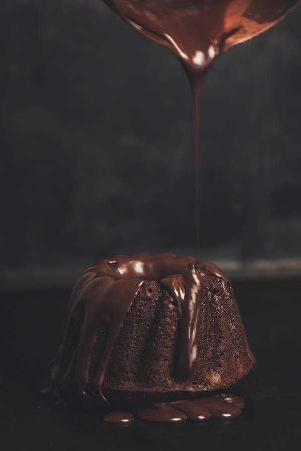 Choco Lava Cake Wallpaper