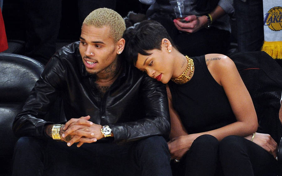 Chris Brown And Rhianna Wallpaper