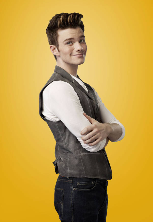 Chris Colfer Glee Actor Wallpaper