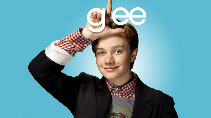 Chris Colfer Glee Poster Wallpaper