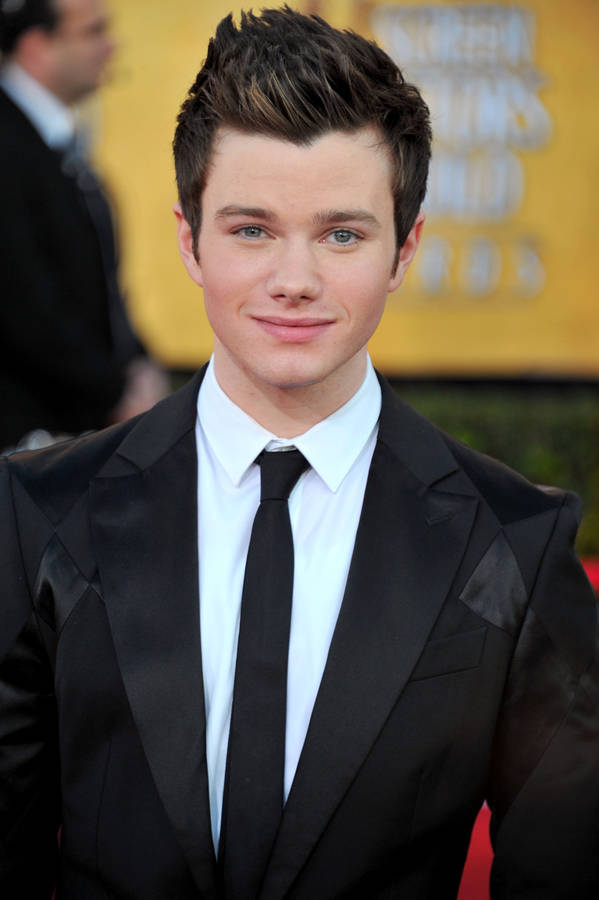 Chris Colfer Golden Globes 2011 Wallpaper