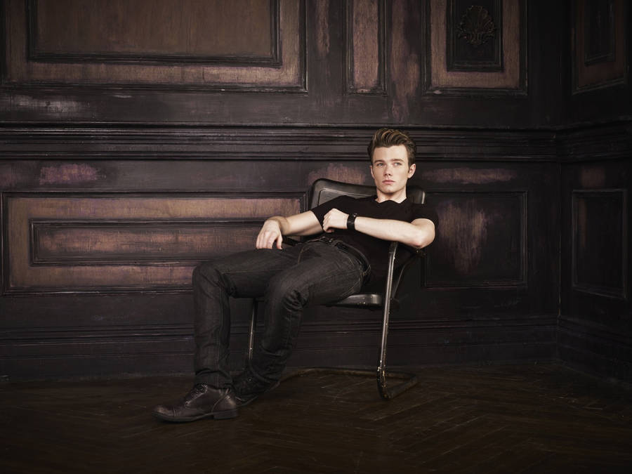 Chris Colfer Hot Actor Wallpaper