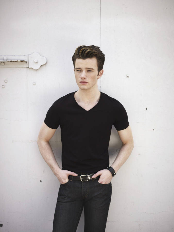 Chris Colfer Photoshoot Wallpaper