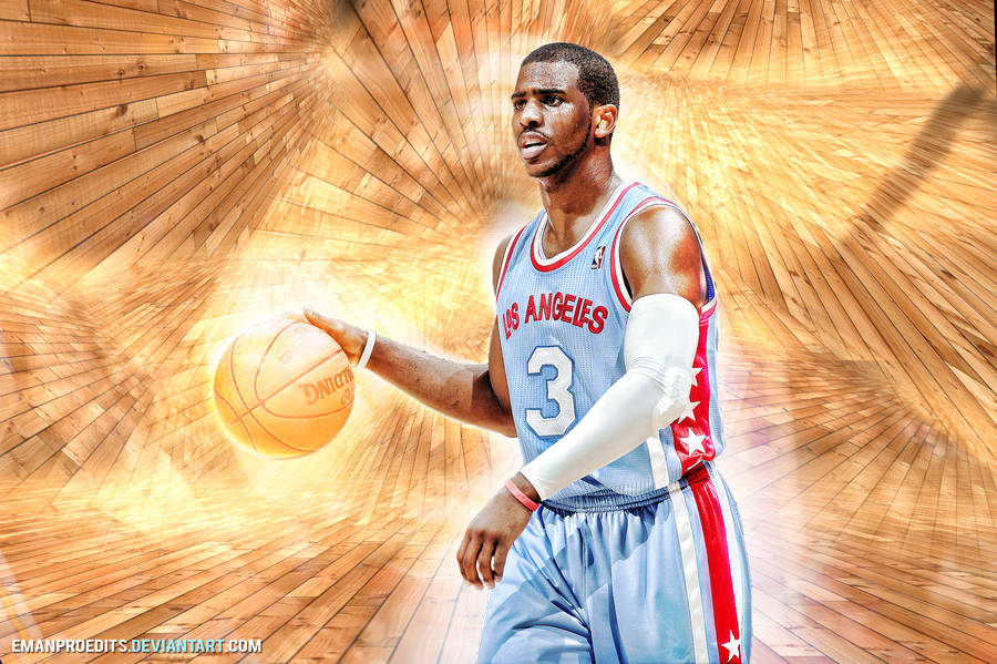 Chris Paul Los Angeles Dribblers Wallpaper