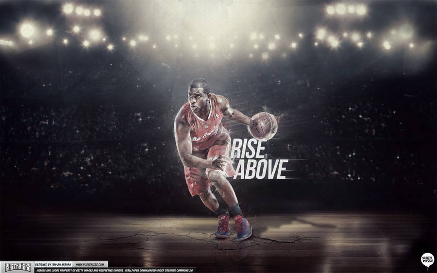 Chris Paul Nba Veteran Point Guard Wallpaper