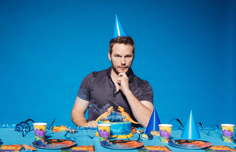 Chris Pratt Jurassic Birthday Party Wallpaper