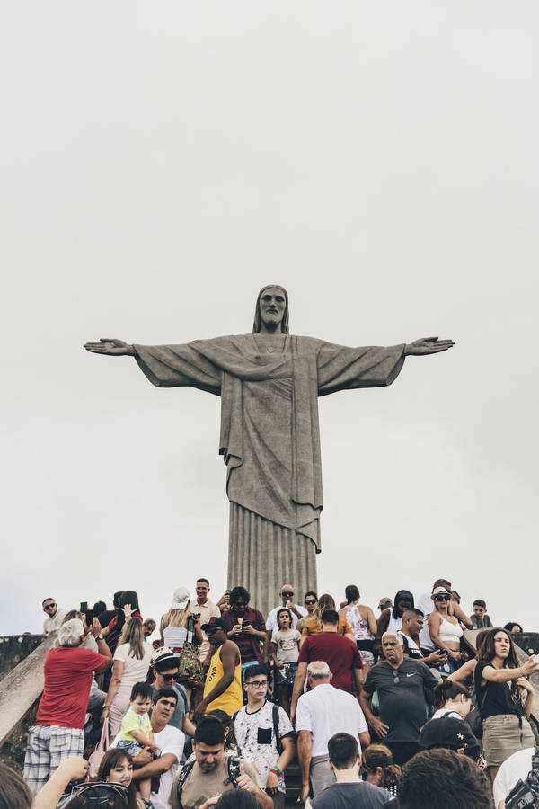 Christ The Redeemer Jesus 4k Iphone Wallpaper