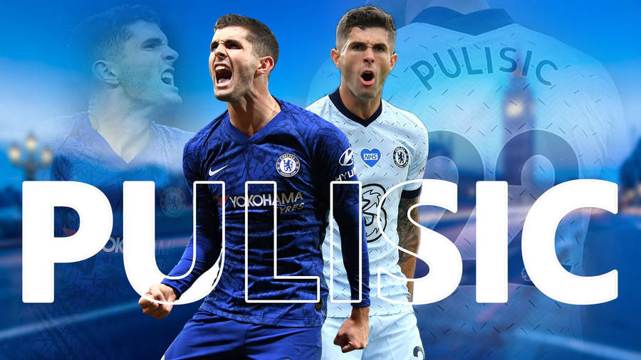 Christian Pulisic Name Highlight Wallpaper