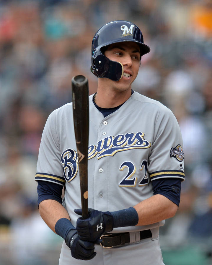 Christian Yelich Milwaukee Brewers Wallpaper