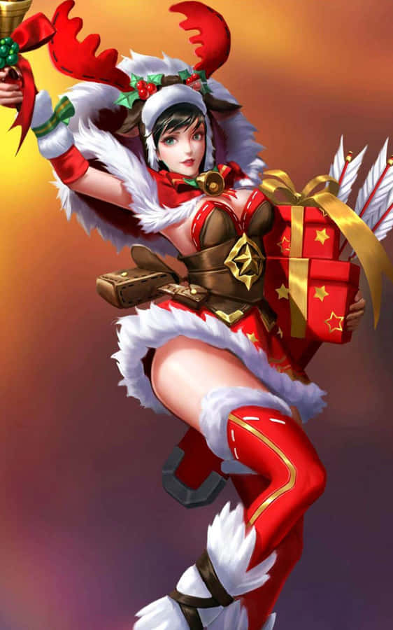 Christmas Carnival Miya Mobile Legend Wallpaper