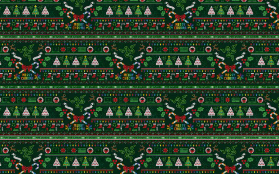 Christmas Razer 4k Wallpaper