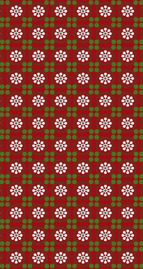 Christmas Snowflake Pattern Wallpaper