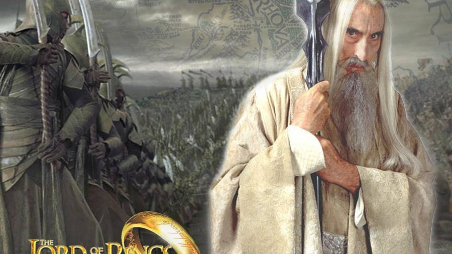 Christopher Lee Saruman Wallpaper