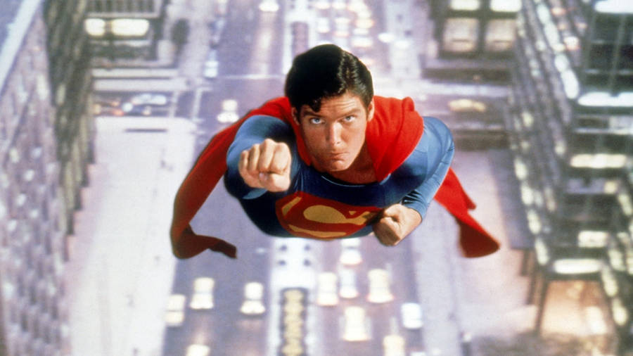 Christopher Reeve American Action Superhero Wallpaper