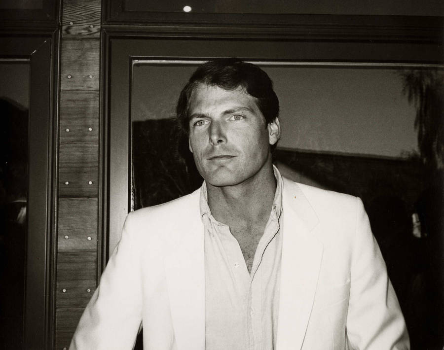 Christopher Reeve Vintage Picture Wallpaper